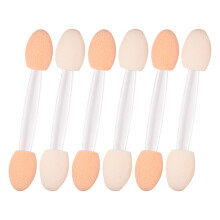 30 Stuks Dubbelzijdige Sponge Oogschaduwborstel Uiteinden Voor Vrouwen