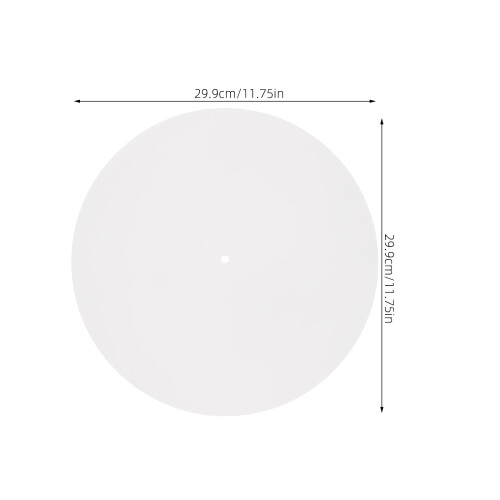 Acryl Vinyl Draaitafel Anti-Slip Mat 1
