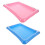 2Pcs PVC Inflatable Pool Floating Tray Drink Holder Assorted Colors 7
