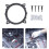 2Pcs Black ABS CPU Fan Base Heatsink Retention Mounting Bracket 8