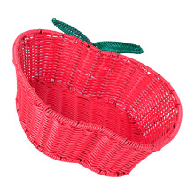 Apple Form Obstkorb Snack Aufbewahrung Geflochten