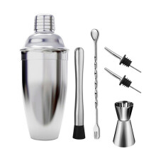 Trinkmix Set Barkeeper Set 6 Teilig Silber