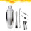 Trinkmix Set Barkeeper Set 6 Teilig Silber 6