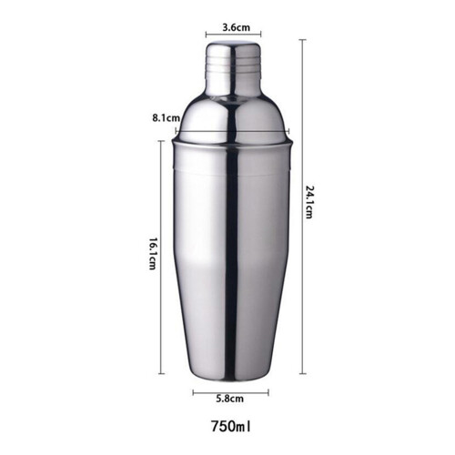 Trinkmix Set Barkeeper Set 6 Teilig Silber 1