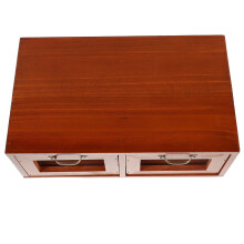 Vintage Holz Monitorständer Mit Schublade Für Laptop Computer