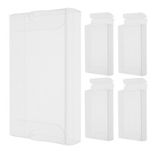 5Stk Kassettenband Aufbewahrungsbox: PVC Hülle Für Audio