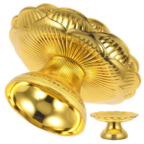 Lotus Opferplatte Tempelspeiseopfertablett Buddhistisches 2