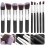 10St Makeup Set Premium Synthetische Mischpinsel 10