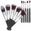 10St Makeup Set Premium Synthetische Mischpinsel 8