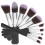 10St Makeup Set Premium Synthetische Mischpinsel 7