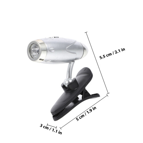 Led-Licht Mini Klemmleuchte Für Einstellbare Leselampe ( ) 1