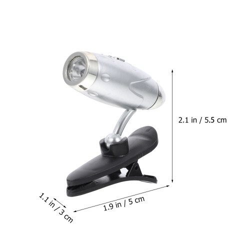 Led-Licht Mini Klemmleuchte Für Einstellbare Leselampe ( ) 2