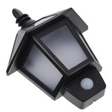 1 Set Solar Außenwandlampe Für Innenhof Mit Bewegungssensor
