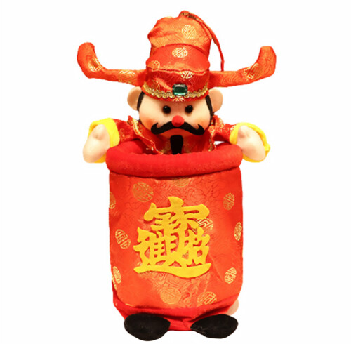 Desktop Chinesischer Reichthumsgott Süßigkeitenbeutel