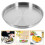 Rundteller Metall Teller Campingteller Steakplatte 7