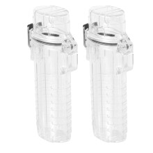 2Stk Lighter Case Tragbare Feuerzeughülle Zum Schutz Und Lebensdauer