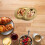 Geteilter Dinner Tablett Doppel Für Snacks Und 7