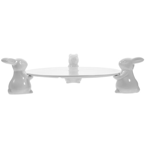 1 Set -Themen Dessertteller Aus Keramik Mit Hase- 1