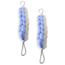 2Stk Back Scrubber Dusch Strip Dusch-Backenbürste Peeling Badebürste