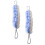 2Stk Back Scrubber Dusch Strip Dusch-Backenbürste Peeling Badebürste 1