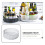 Home Desktop Organizer Kunststoff Halter Gewürztablett Schminktablett 11