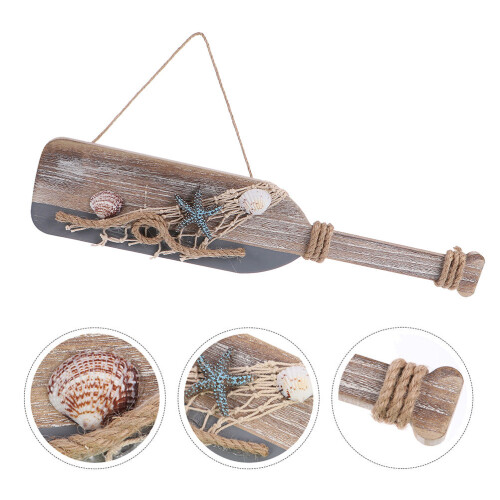 2Stück Ocean Style Holz Anhänger Wanddekoration 2