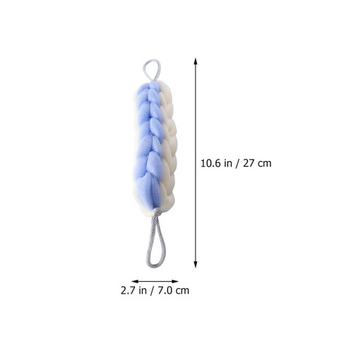 2Stk Back Scrubber Dusch Strip Dusch-Backenbürste Peeling Badebürste 1
