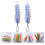 2Stk Back Scrubber Dusch Strip Dusch-Backenbürste Peeling Badebürste 6