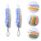 2Stk Back Scrubber Dusch Strip Dusch-Backenbürste Peeling Badebürste 4