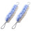 2Stk Back Scrubber Dusch Strip Dusch-Backenbürste Peeling Badebürste 5