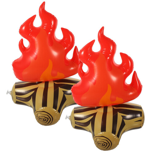 2St Aufblasbares Requisite Camp Fire Design