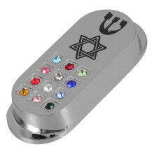 Metal Mezuzah Plakette Für Auto Religiöse Judaica Aus Metall
