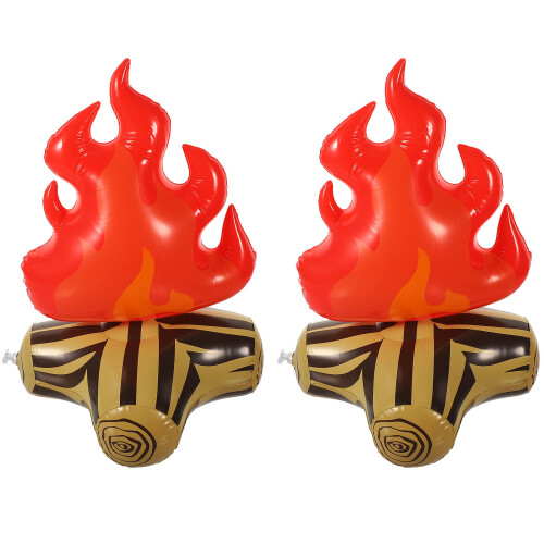 2St Aufblasbares Requisite Camp Fire Design 2