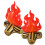 2St Aufblasbares Requisite Camp Fire Design 9