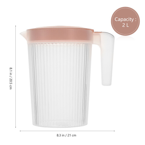 Plastik Mit Deckel Für Wasser Saft 2 L 2