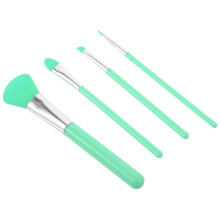 1 Set Silikon Make-Up- Für Rouge Und Lidschatten Unterwegs