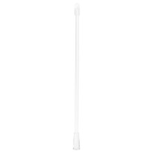 4Stk Vertikaljalousie Stab Weiß Kunststoff Mit Haken Für 30Cm