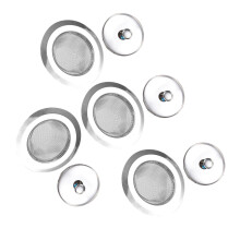 4Stück Spülbecken Ablaufsiebe Mit Deckeln Anti Verstopfungs Filter