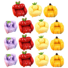 15 Teile Resin Sofa Cartoon Handyhülle Anhänger Mix