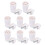 8pcs Roller Blind Protectors for Stability and Slippage Prevention 10