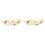 2Stk -Design Haarkamm Brautschmuck Haaraccessoire 3