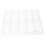 2Stk Clear Pokerchips Organizer Mehrfachraster Tablett 11
