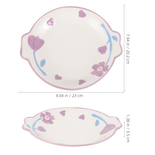Frühstücksplatte Oval Für Steaks 1