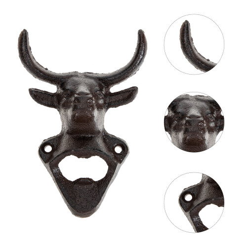 Flaschenöffner Tierform Wandmontiert 2