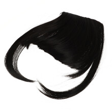 Fake Air Hair Stirnfransen, Echthaar, Einsetzbar Scheitelteil