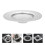4 Haarfang Stopper Metallnetz Abflussfilter 8