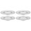 4 Haarfang Stopper Metallnetz Abflussfilter 2