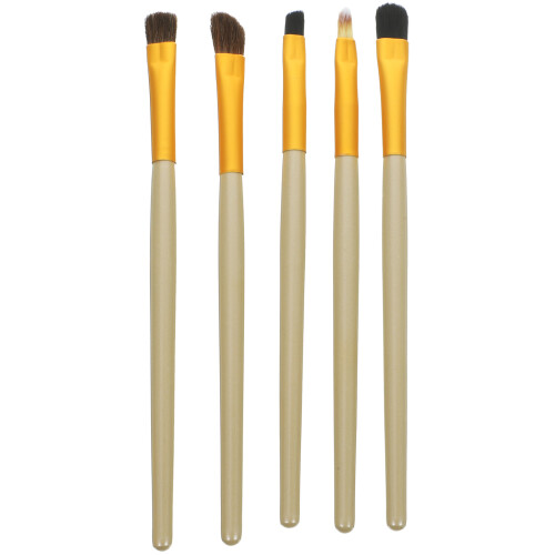 5 Stuks Oogschaduwborstel Set Premium Draagbare Oogmakeupborstels 2