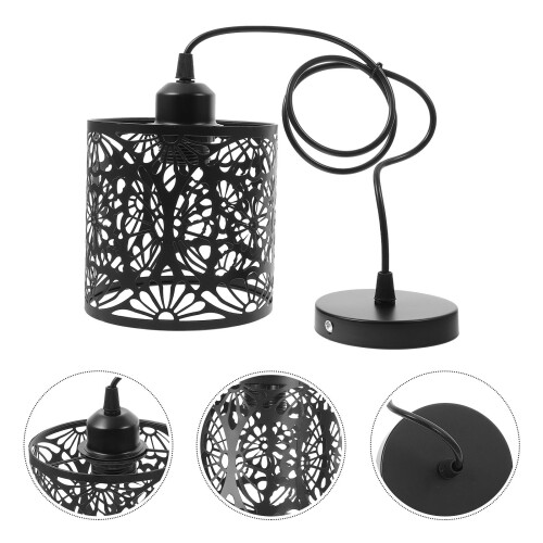 Modern Style Eisenlampe Hohle Deckenleuchte Für Bar 2