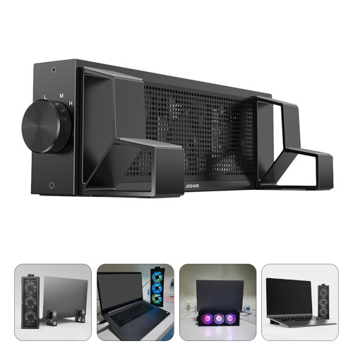 Gaming Laptop Koelventilator Zwart 1 Set 2